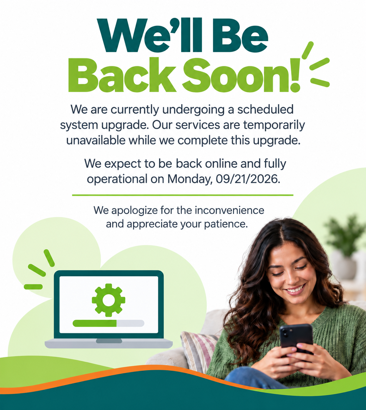 Access Wireless scheduled system upgrade